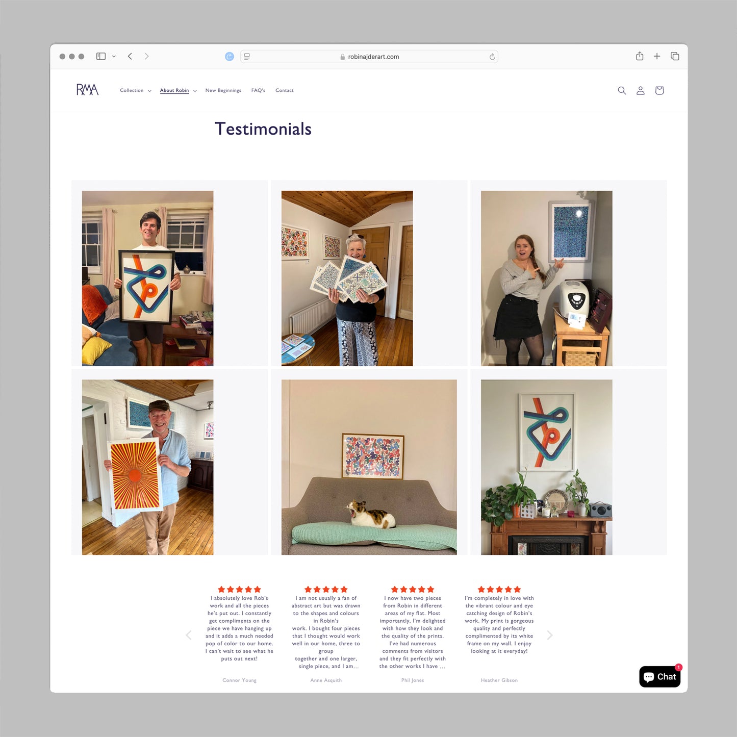 Artists Shopify Stores