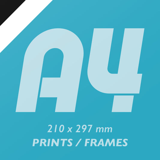 A4 Giclée Prints / Frames