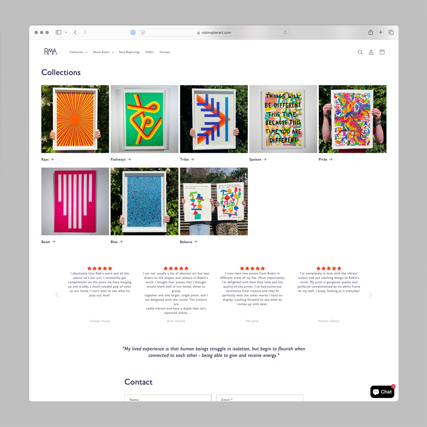 Artists Shopify Stores