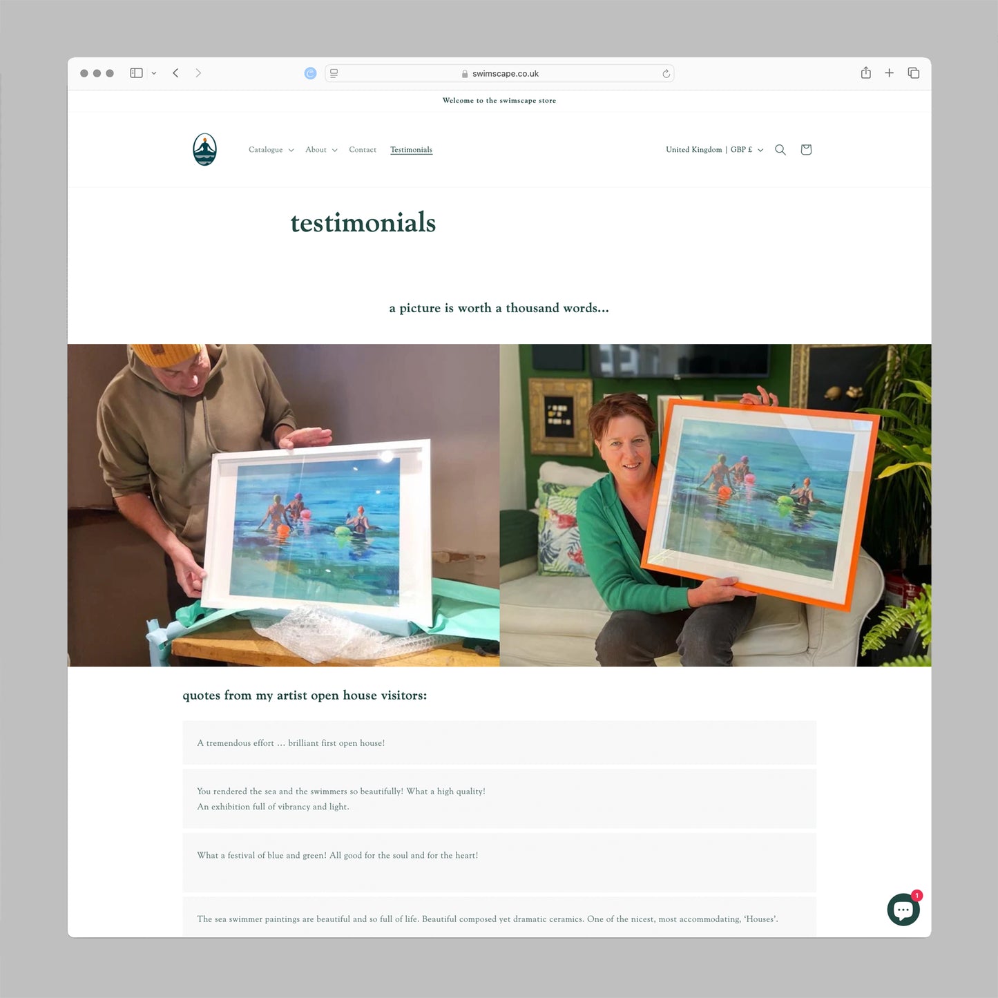 Artists Shopify Stores