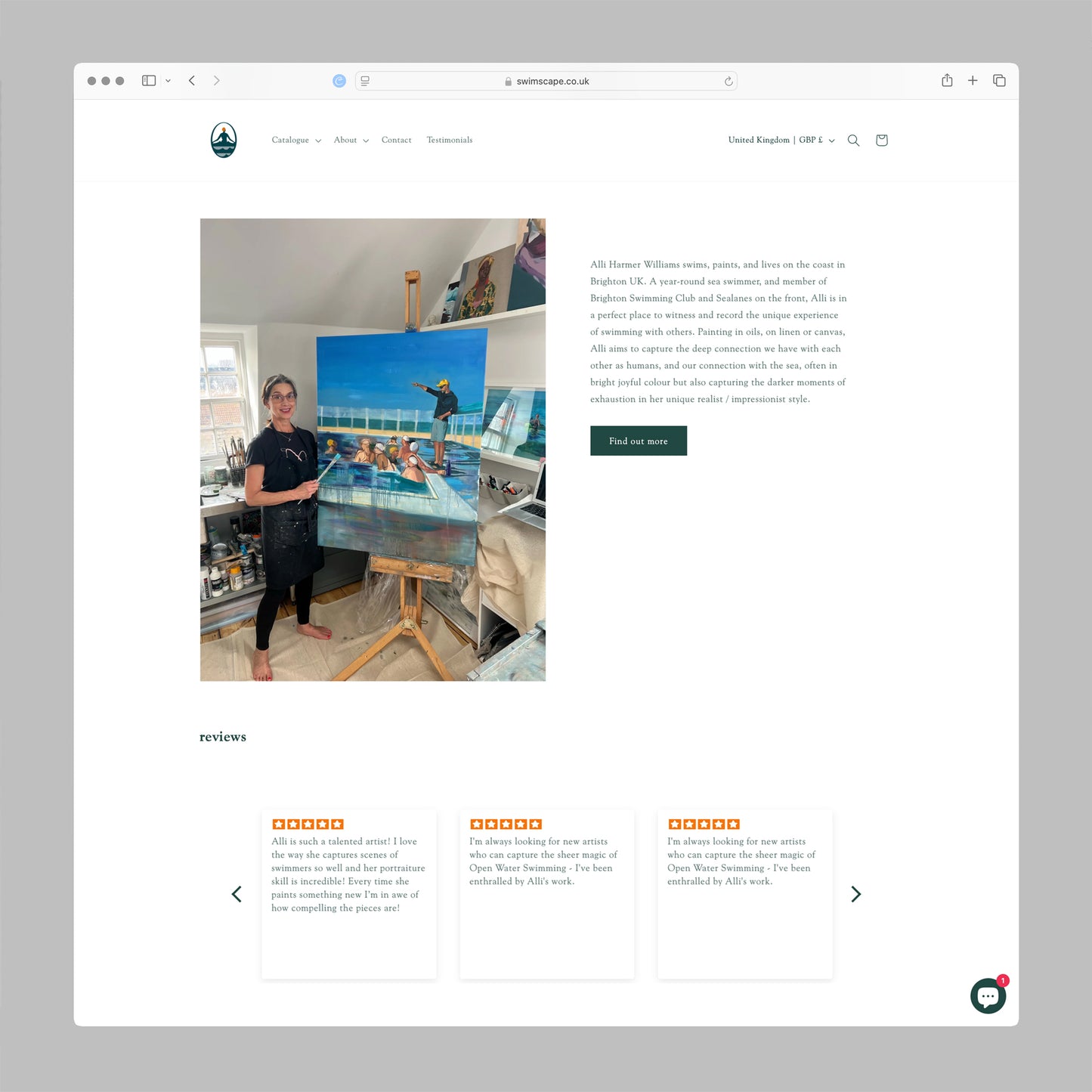 Artists Shopify Stores