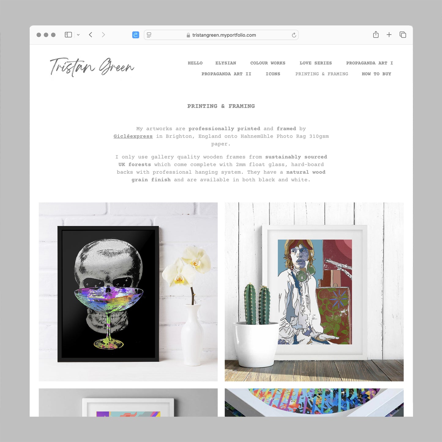 Artists Online Stores