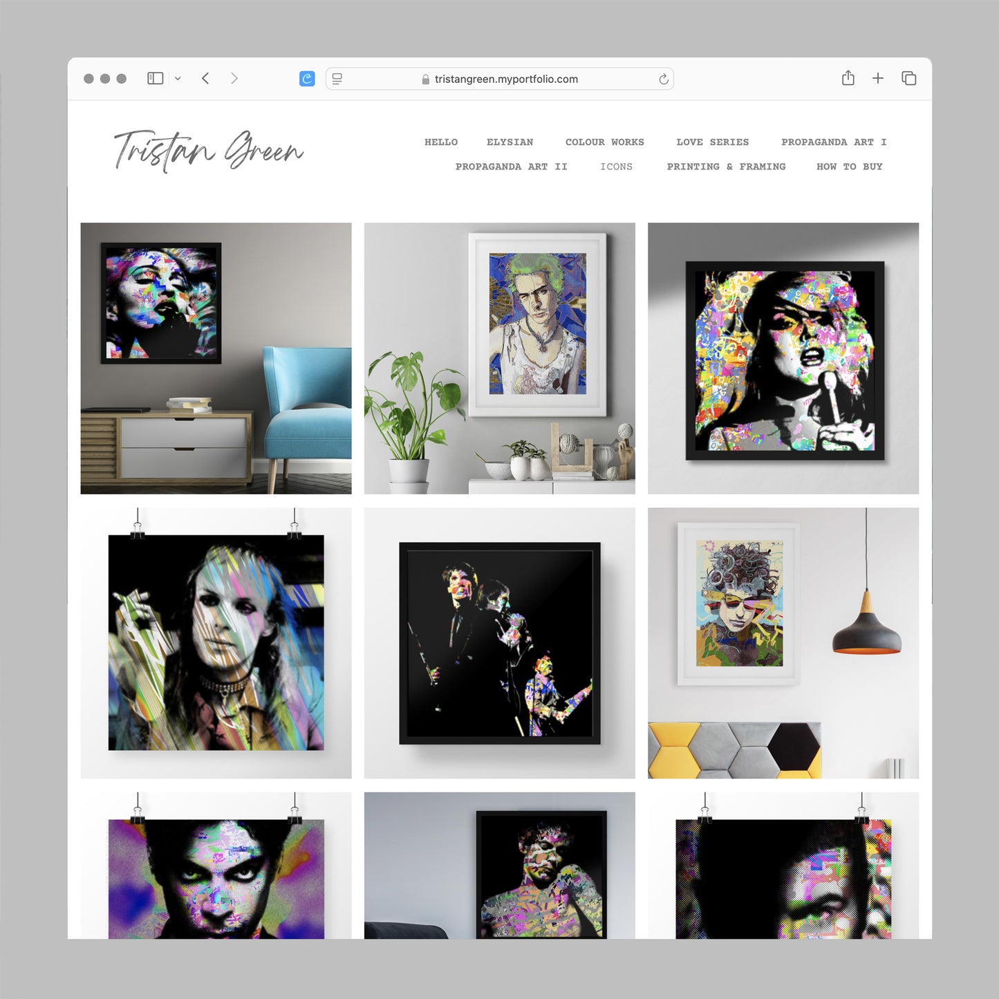 Artists Online Stores